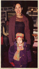 avec sa fille